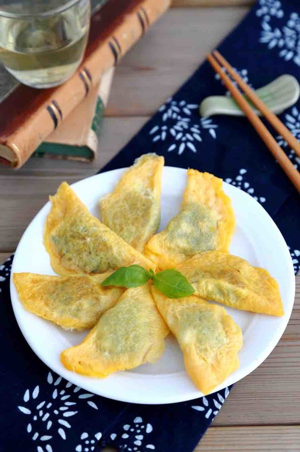 蛋餃的做法-咸鮮味煎菜譜-易網健康養生網 蛋餃的做法-咸鮮味煎菜譜