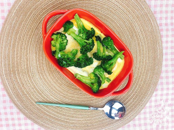 減肥餐 | 西藍(lán)花豆腐蛋羹的做法-咸鮮味蒸菜譜