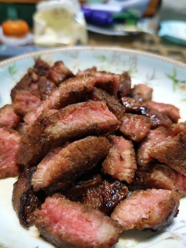 家常牛排的做法-咸鮮味煎菜譜