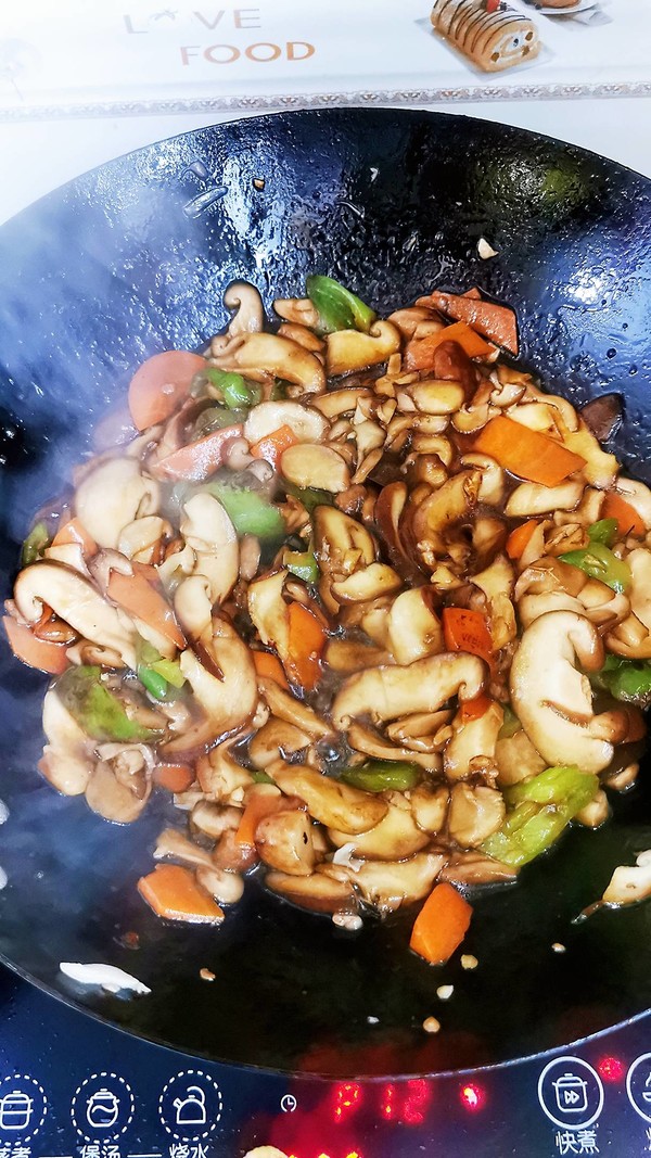 素炒香菇的做法-咸鮮味炒菜譜