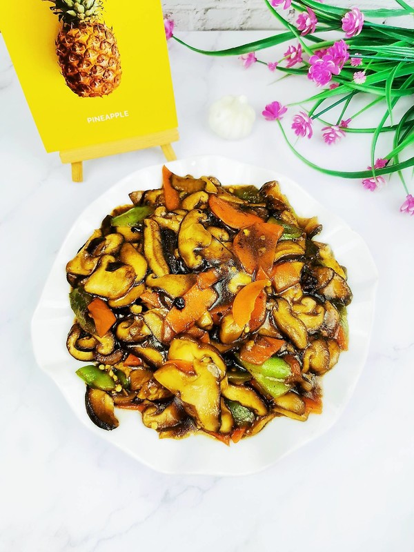 素炒香菇的做法-咸鮮味炒菜譜