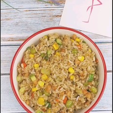 火腿炒飯的做法-咸鮮味炒菜譜