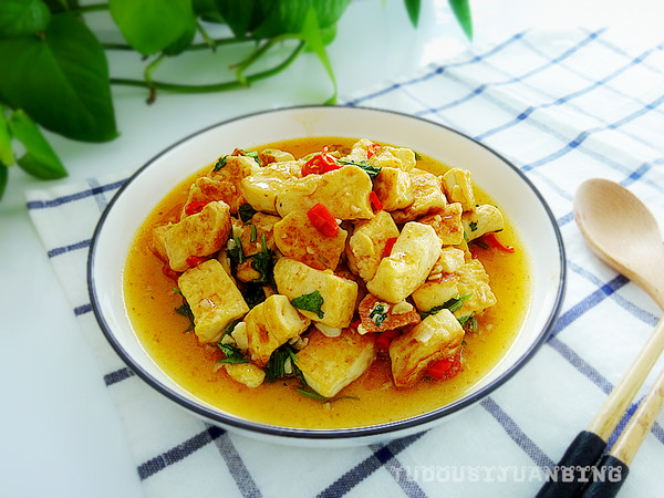 蒜香豆腐的做法-香辣味燉菜譜-易網健康養生網 蒜香豆腐的做法-香辣味燉菜譜