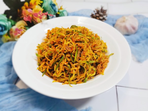 熗拌白蘿卜絲的做法-家常味拌菜譜