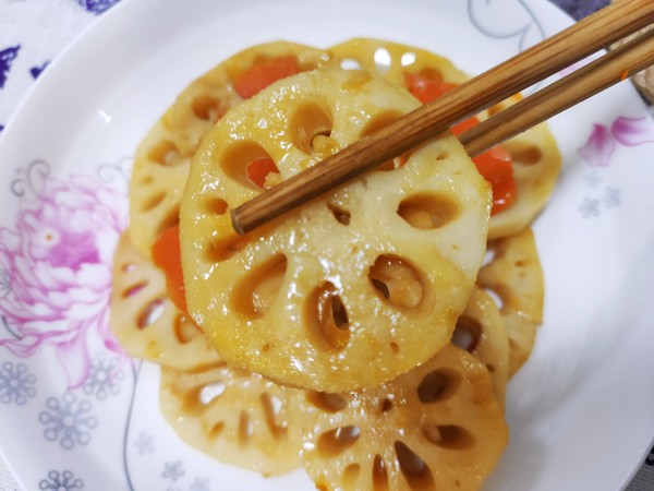 清炒脆藕的做法-家常味炒菜譜