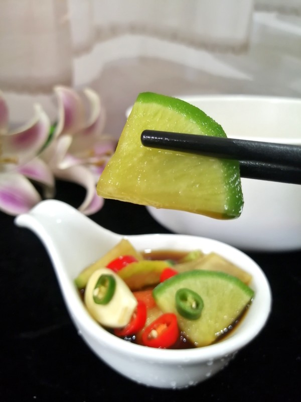 開胃蘿卜片的做法-酸辣味拌菜譜