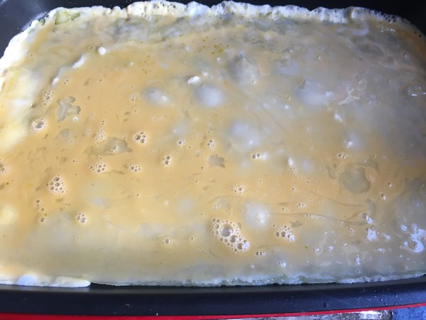 糯米飯豆皮的做法-家常味煎菜譜