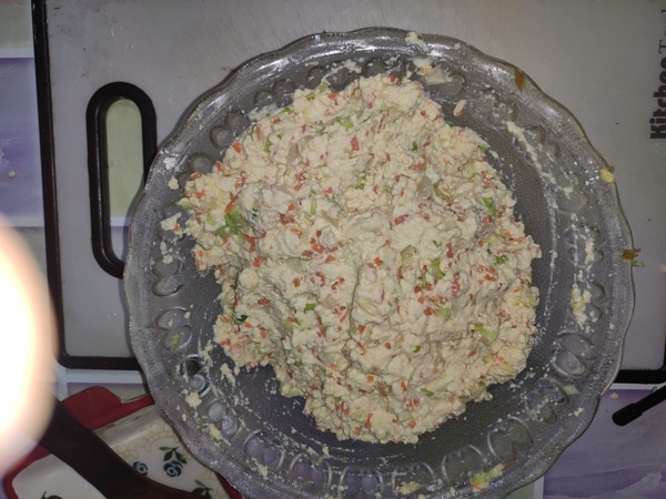 豆腐丸子的做法-咸鮮味炸菜譜