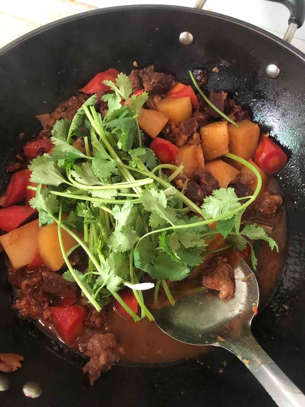 紅燒牛腩（家常版）的做法-醬香味燜菜譜