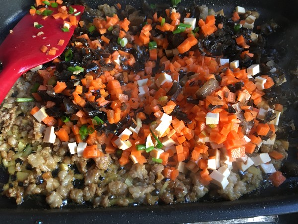 糯米飯豆皮的做法-家常味煎菜譜