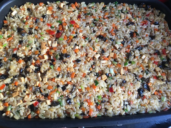 糯米飯豆皮的做法-家常味煎菜譜