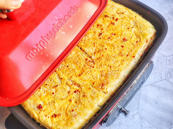 糯米飯豆皮的做法-家常味煎菜譜