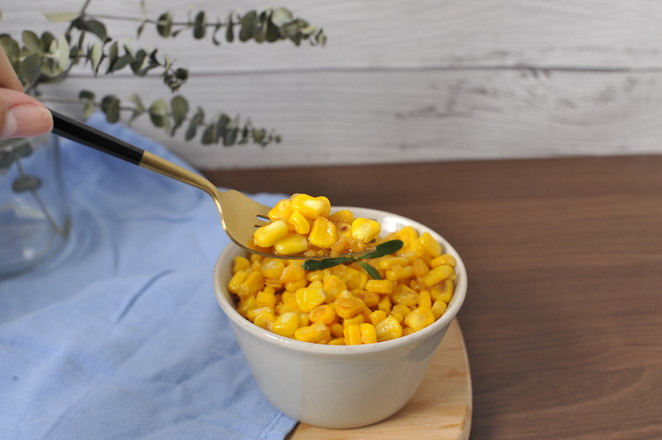 我愿意為這盤金沙玉米多吃兩碗飯！的做法-咸鮮味炒菜譜