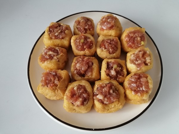 油豆腐釀肉的做法-家常味蒸菜譜-易網健康養生網 油豆腐釀肉的做法-家常味蒸菜譜