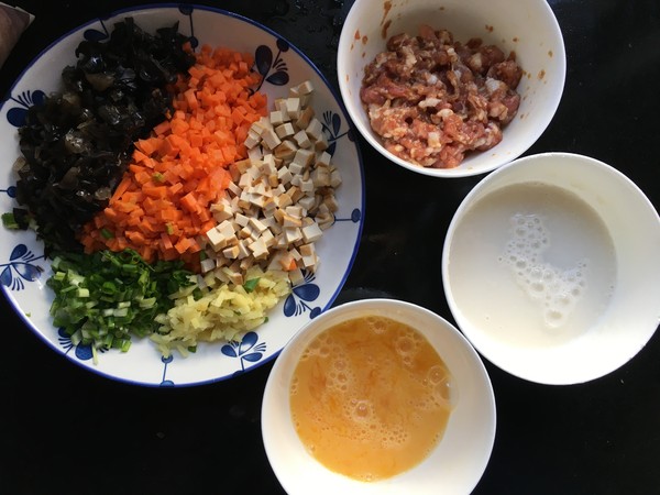 糯米飯豆皮的做法-家常味煎菜譜