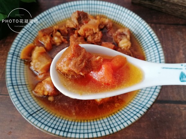 西紅柿燉牛腩的做法-咸鮮味燉菜譜