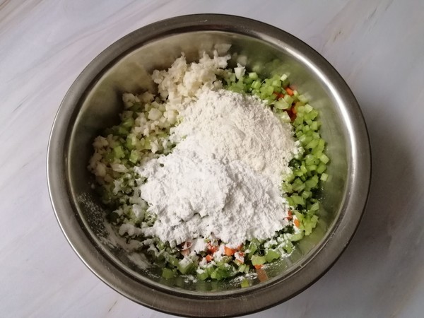 胡蘿卜蔬菜蒸丸子的做法-家常味蒸菜譜