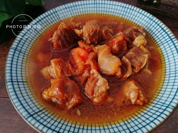 西紅柿燉牛腩的做法-咸鮮味燉菜譜