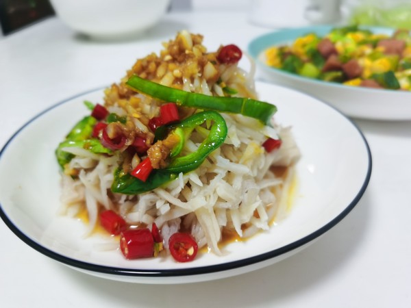 涼拌藕絲的做法-香辣味拌菜譜