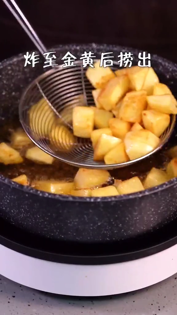可樂土豆的做法-咸鮮味炒菜譜