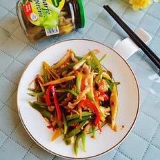 三椒紅油肚片的做法-香辣味炒菜譜