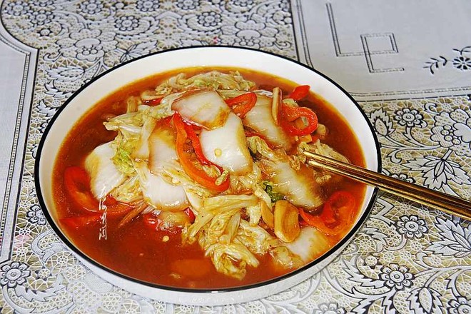 醋溜白菜的做法-酸甜味炒菜譜