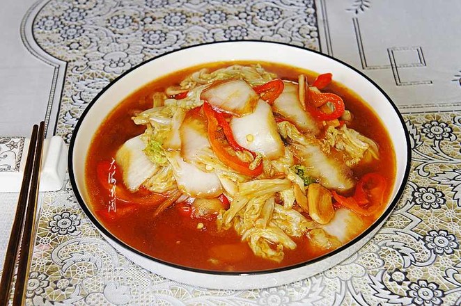 醋溜白菜的做法-酸甜味炒菜譜