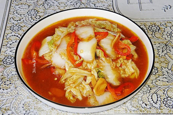 醋溜白菜的做法-酸甜味炒菜譜