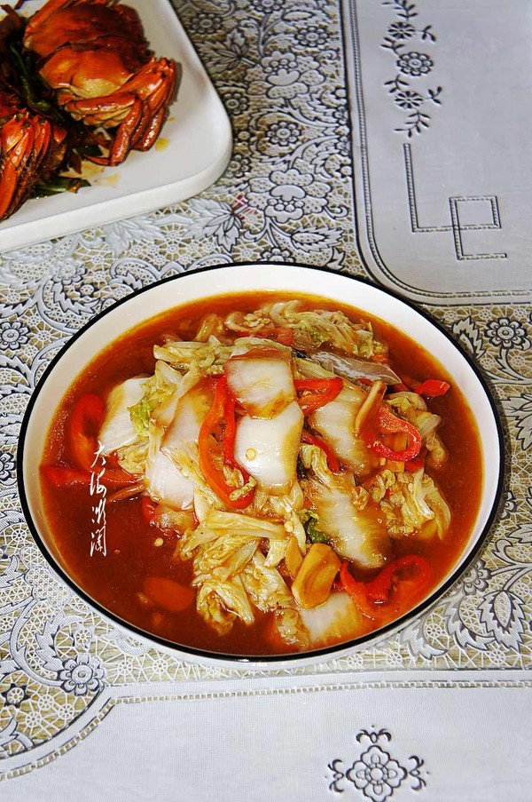 醋溜白菜的做法-酸甜味炒菜譜