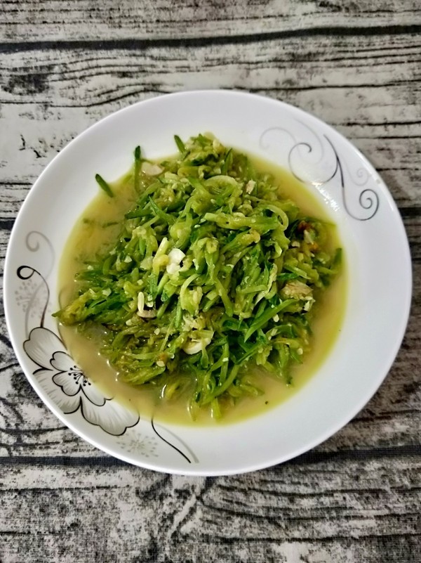 清炒南瓜絲的做法-家常味炒菜譜