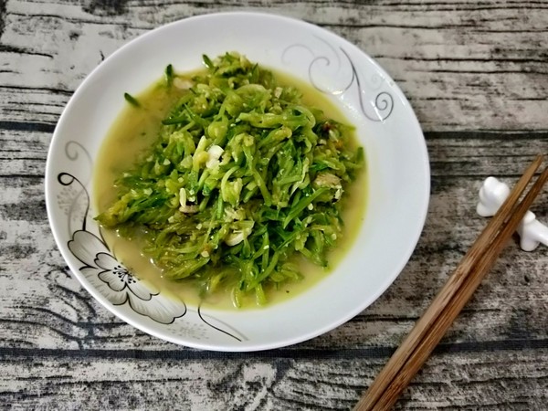 清炒南瓜絲的做法-家常味炒菜譜