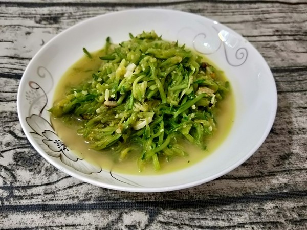 清炒南瓜絲的做法-家常味炒菜譜