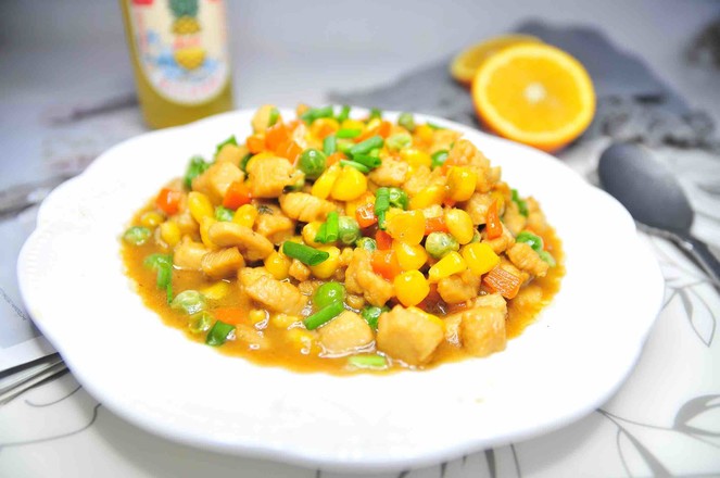 炒雞丁的做法-家常味炒菜譜