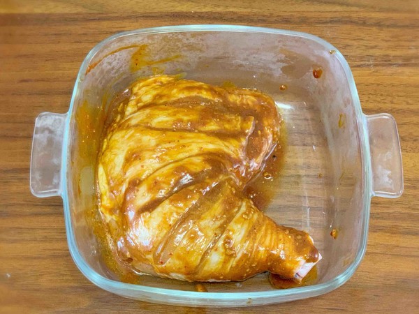 油腐乳蒸雞腿的做法-香辣味蒸菜譜