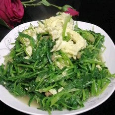 菠菜炒雞蛋的做法-家常味炒菜譜