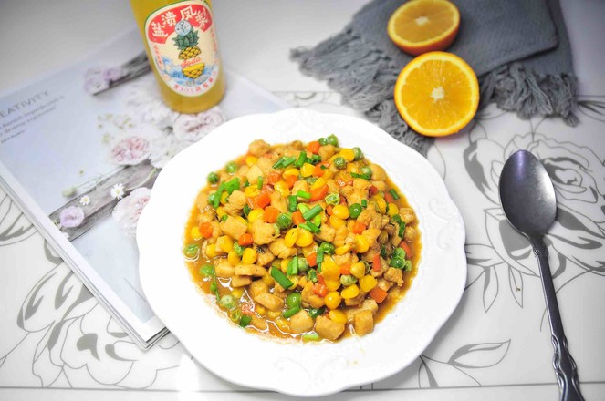 炒雞丁的做法-家常味炒菜譜