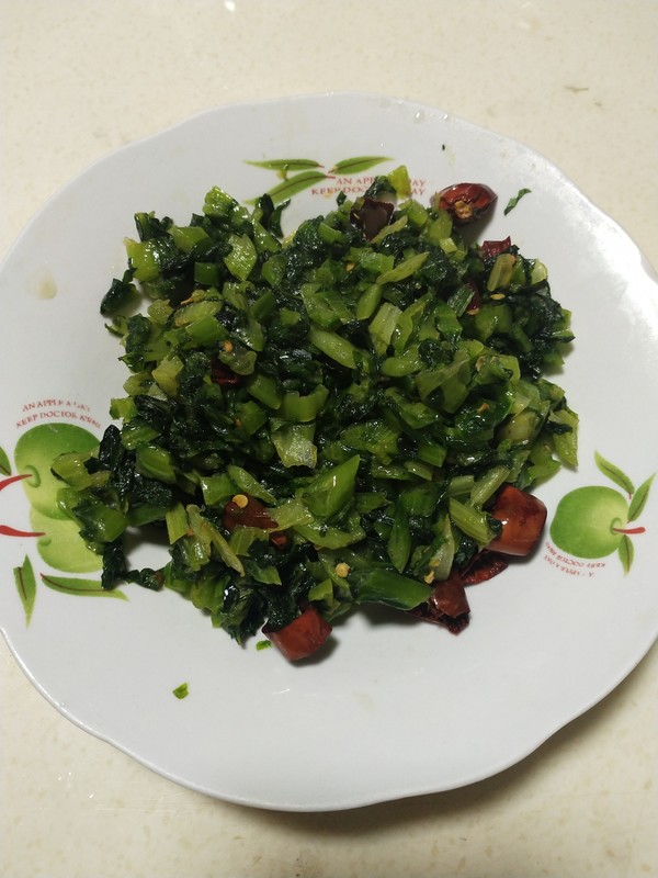 爆炒油麥菜的做法-香辣味炒菜譜