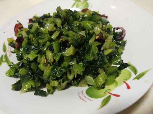 爆炒油麥菜的做法-香辣味炒菜譜