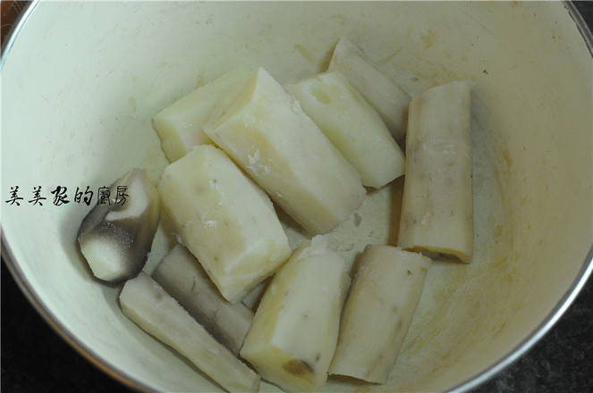 山藥素排骨的做法-家常味燒菜譜