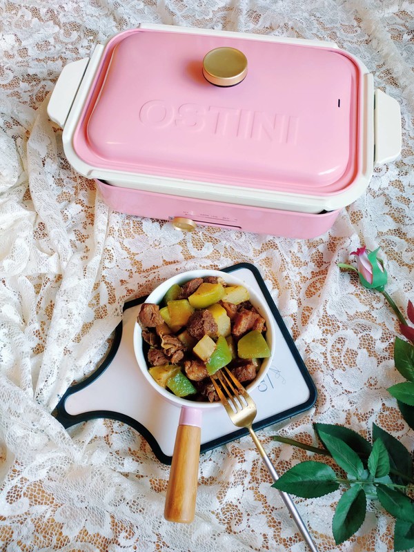 蘿卜牛肉煲的做法-家常味燉菜譜