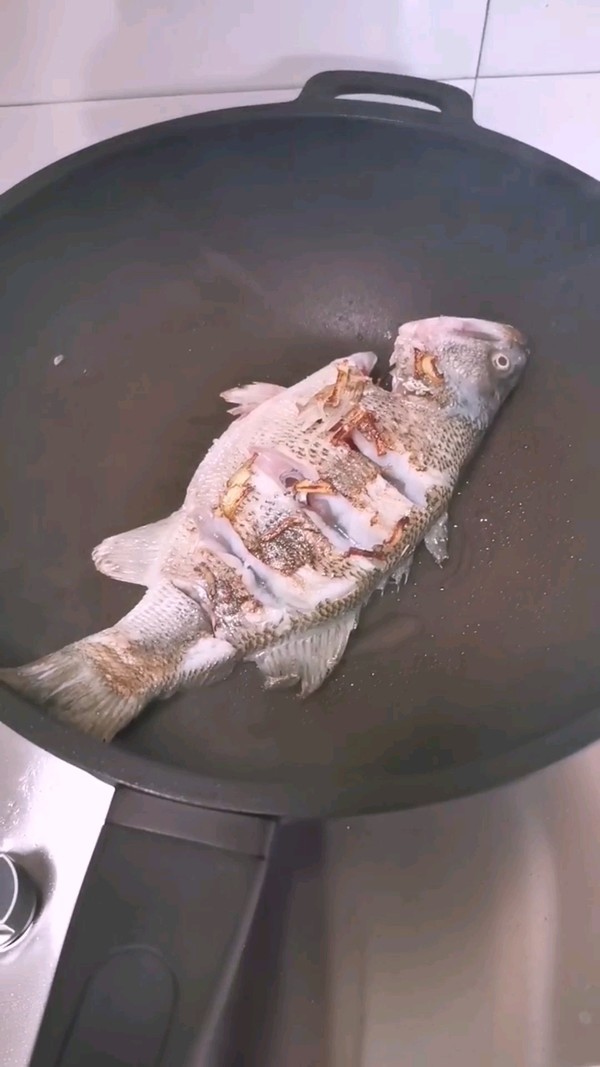 紅燒鱸魚的做法-家常味煮菜譜