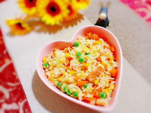 培根蛋炒飯的做法-家常味炒菜譜