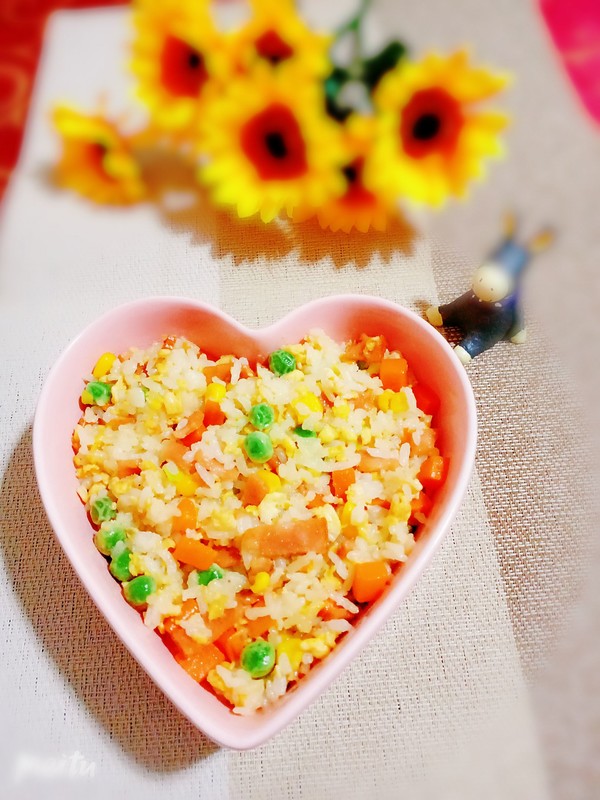 培根蛋炒飯的做法-家常味炒菜譜