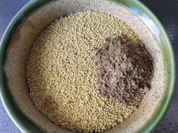 香糯小米扣肉的做法-家常味蒸菜譜