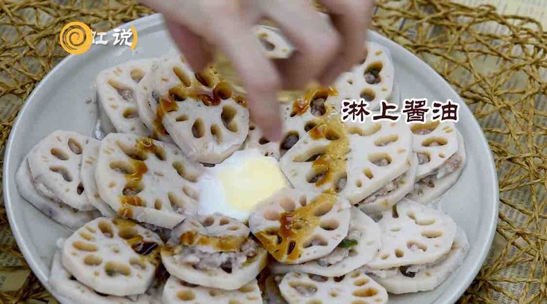 減肥餐 | 蓮藕夾肉的做法-家常味蒸菜譜