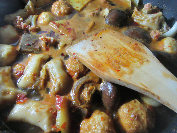 什錦冒菜的做法-香辣味煮菜譜