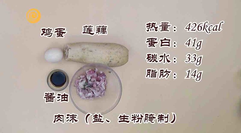減肥餐 | 蓮藕夾肉的做法-家常味蒸菜譜