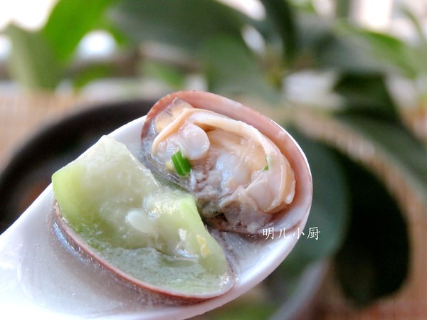 絲瓜燉花蛤的做法-家常味煮菜譜
