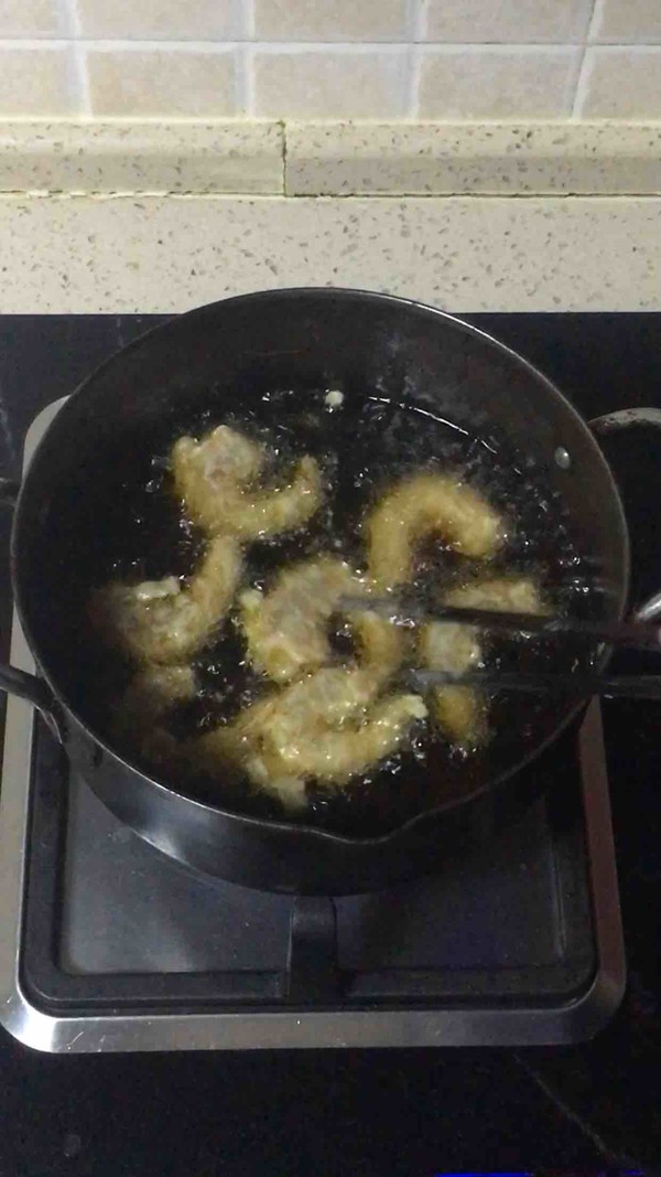 脆椒蝦仁的做法-香辣味炸菜譜