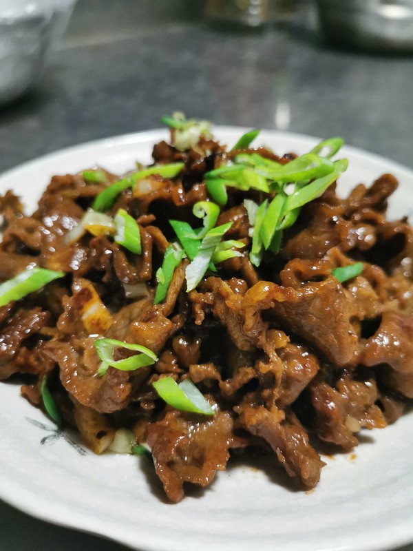 蒜香羊肉片的做法-其它口味炒菜譜